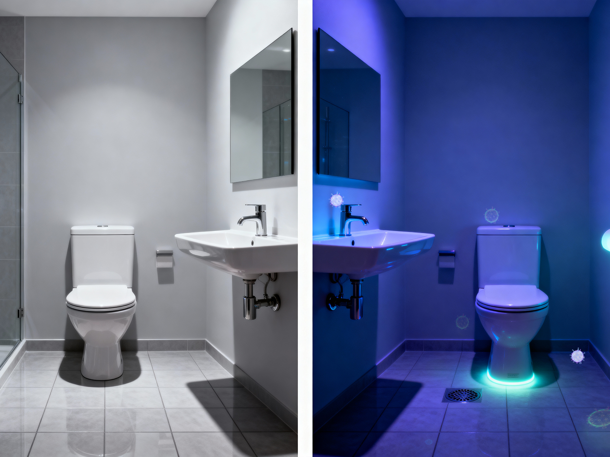 هل انتِ متأكدة ان حمامك متعقم 100%؟